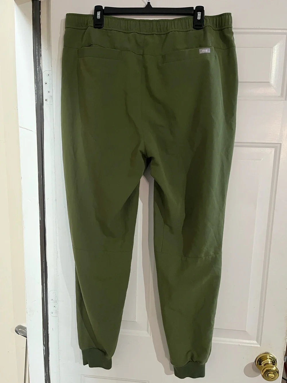 Figs Tansen Jogger Scrub Pants, Olive Green, Sz XL